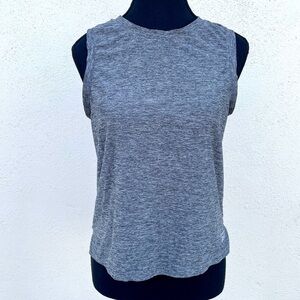 Reebok Heather Gray Sleeveless Small Top